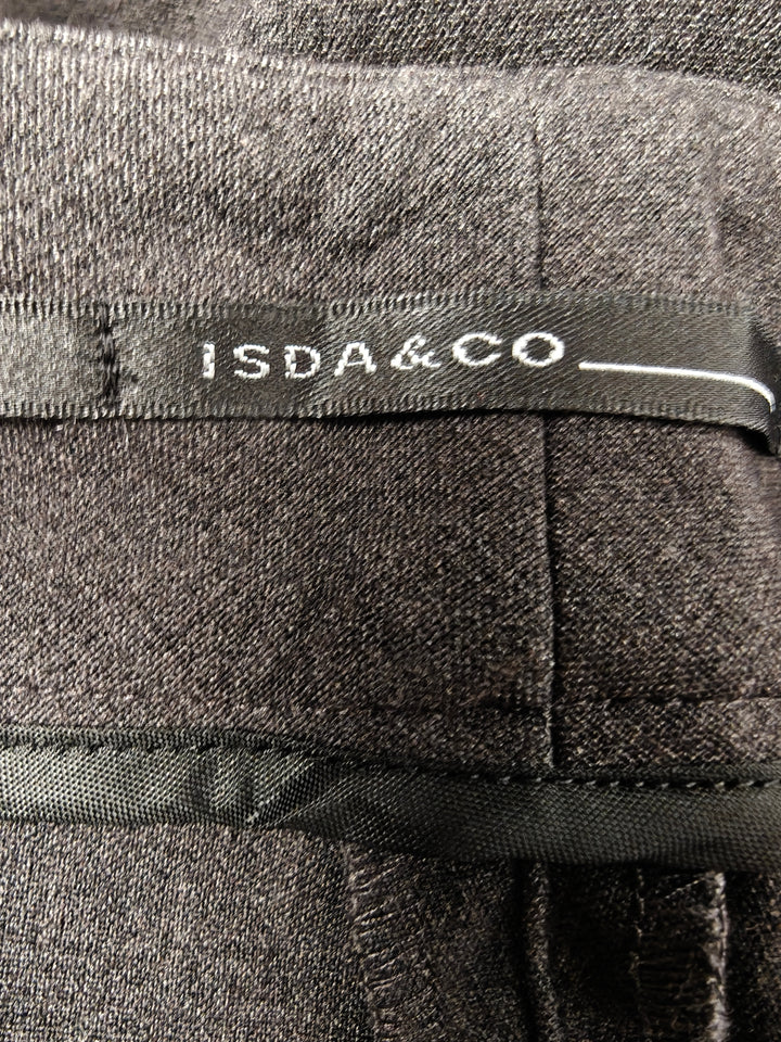 Isda And Co Womens Charcoal Gray Dress Pants Size 14 NWT