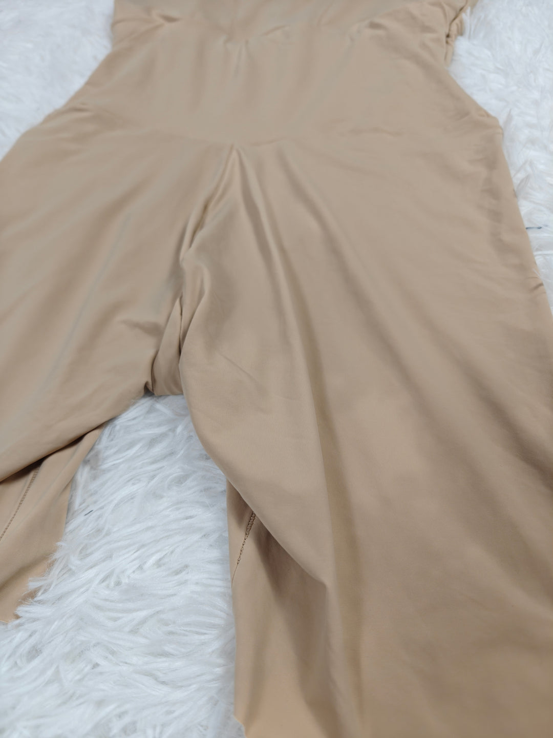 Womens Maidenform Shapewear Bodysuit Beige Size L