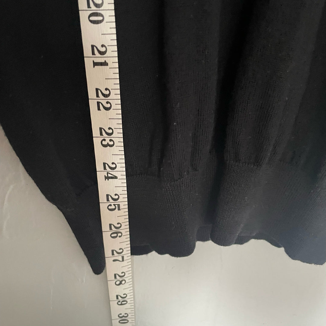 Markus Lupfer Merino Wool Black Disney Mickey Mouse Crewneck Sweater size Small
