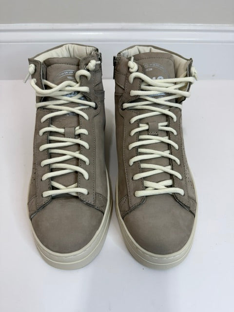P448 Taylor Maine High Top Sneakers Mimetic Leather NWT Sz40 IT / 9.5 NWT