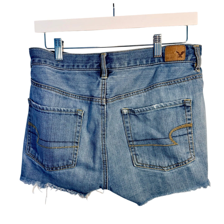 American Eagle Outfitters Button Fly Cutoff Denim Shorts Size 4