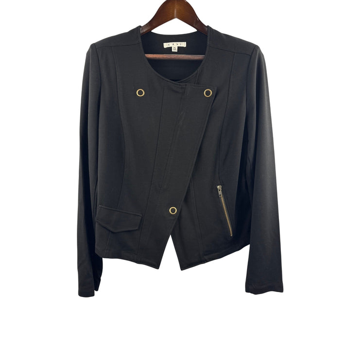 Women’s Cabi XL Black Blazer w/ Gold Hardware