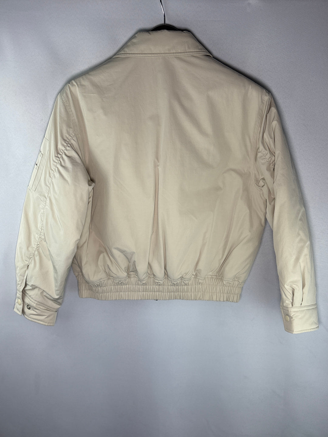 Unisex Dunst Small Cream Collard Bomber Jacket
