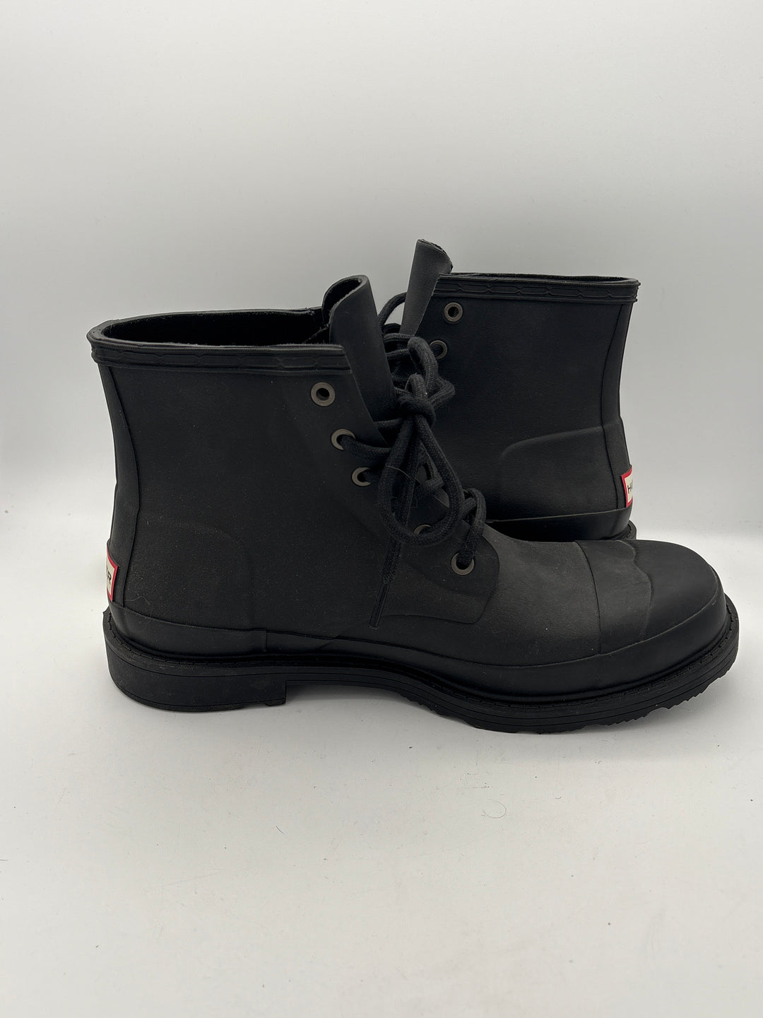 Women’s Hunter Size 10.5 Black Waterproof Ankle Boots