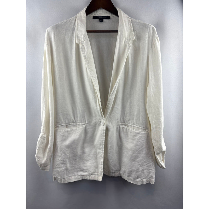 Women’s Marc New York XL White Lightweight Blazer