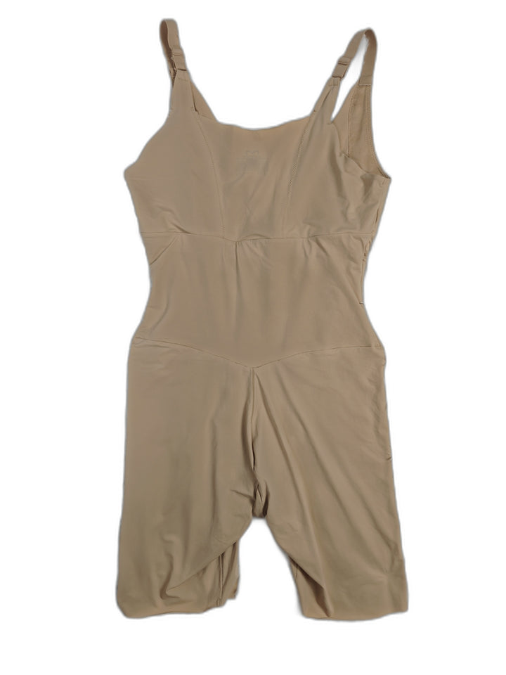 Womens Maidenform Shapewear Bodysuit Beige Size L