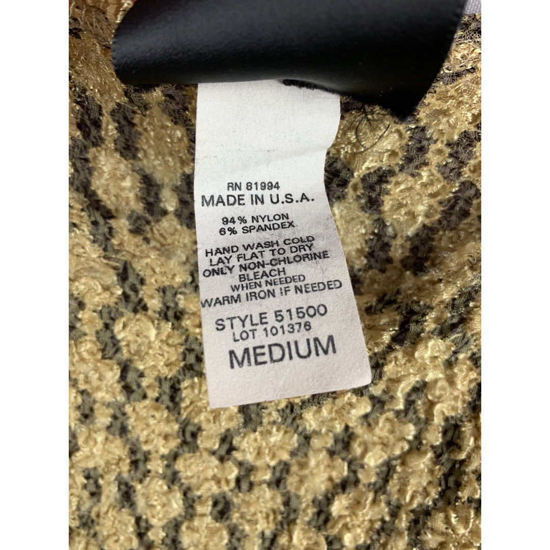 Azzura Medium Sleeveless Textured Womens Top