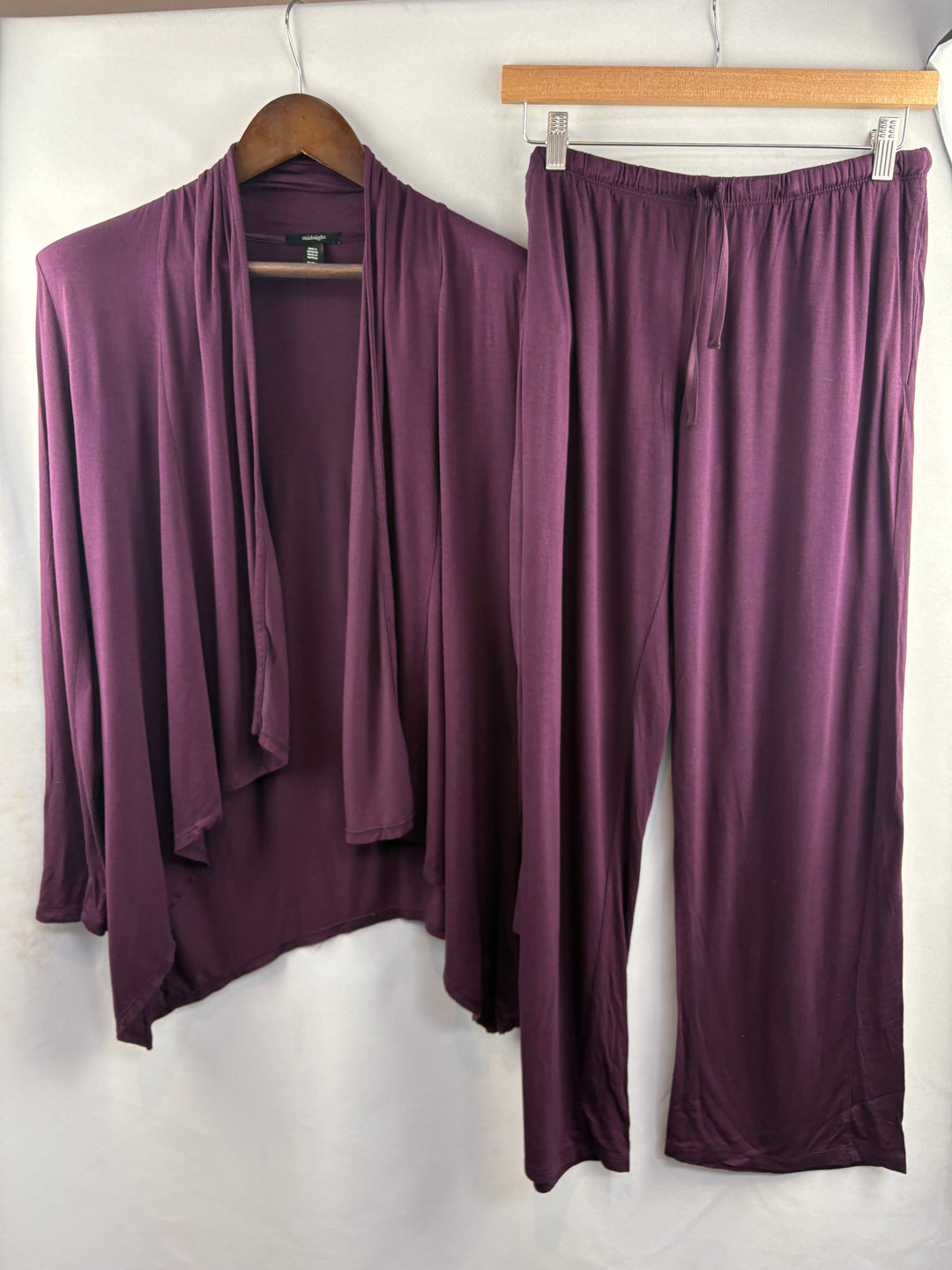 Women’s Midnight Small Plum Purple Sweater & Lounge Pants