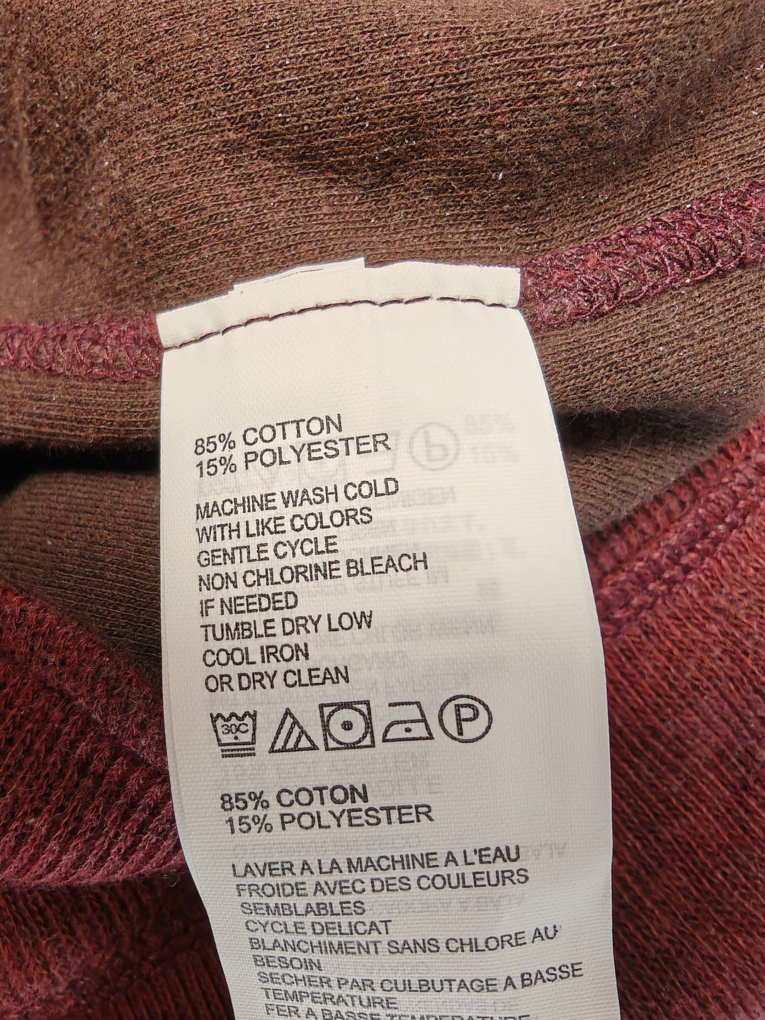 Mens Tommy Bahama Quarter Zip Pullover Burgundy Size Unknown