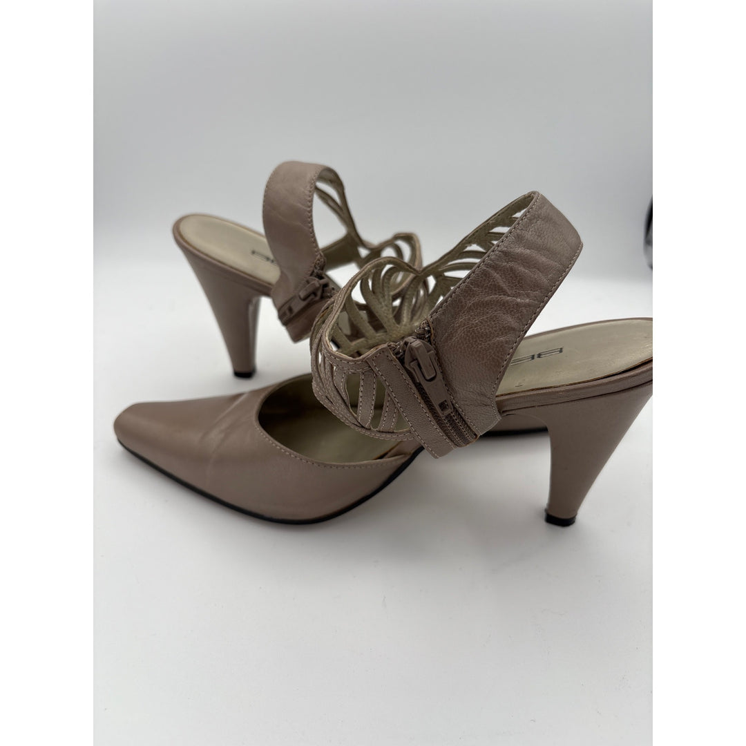 Bellini Womens 7 Strappy High Heel Pointed Toe Sandals