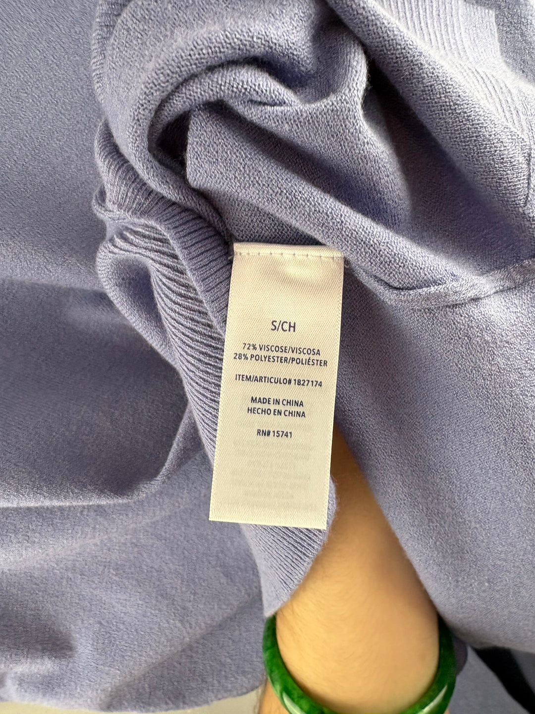 Women’s Splendid Small Periwinkle Short Sleeve Crewneck