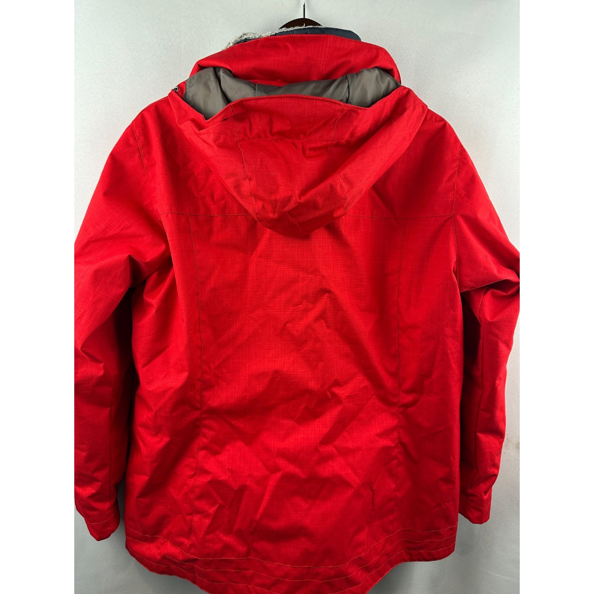 Women’s Columbia Interchange Winter Coat, Red Size 1X Hooded