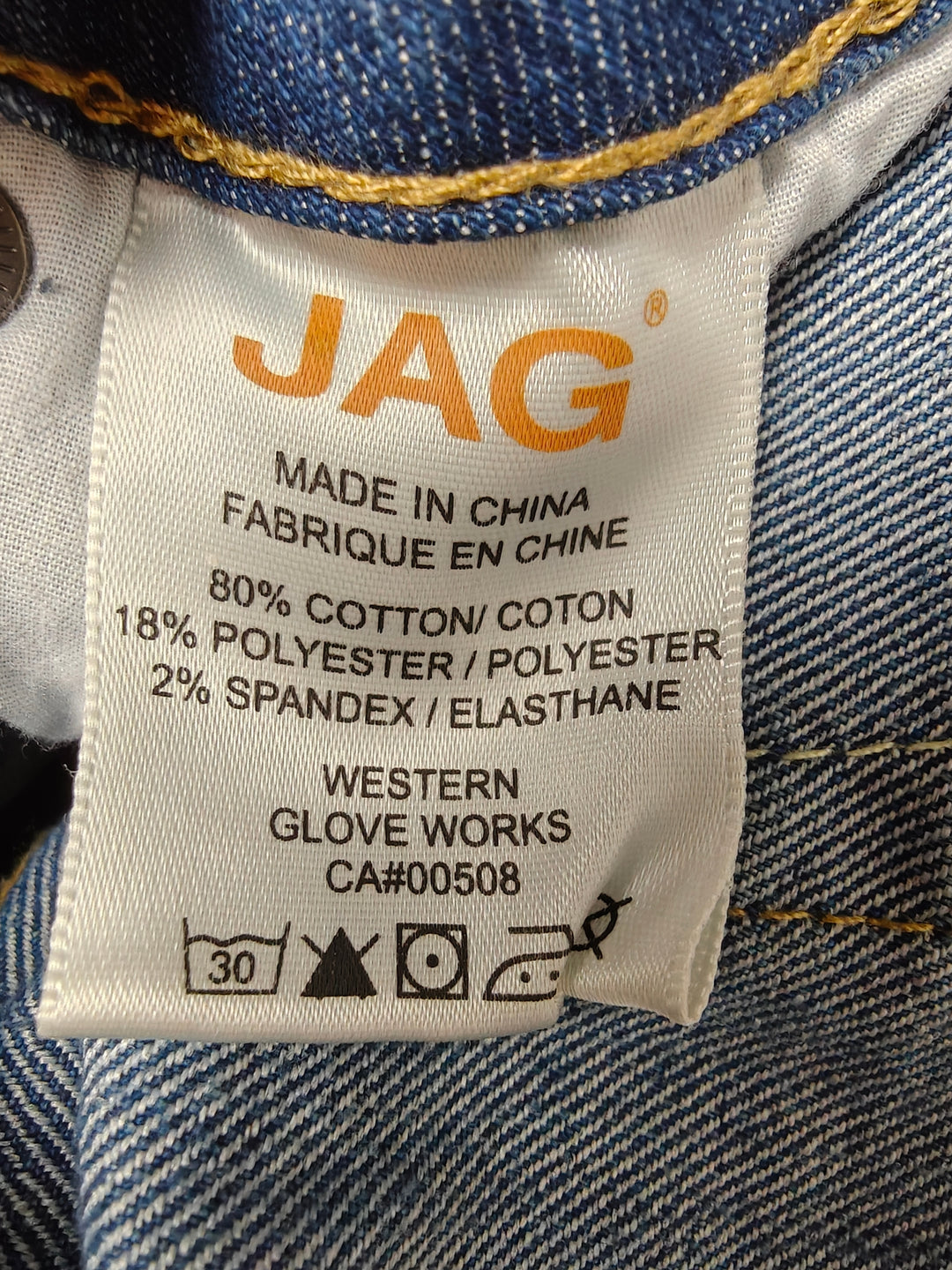 Womens JAG Jeans Skinny Boyfriend Blue Denim Size 14 NWT Medium Wash