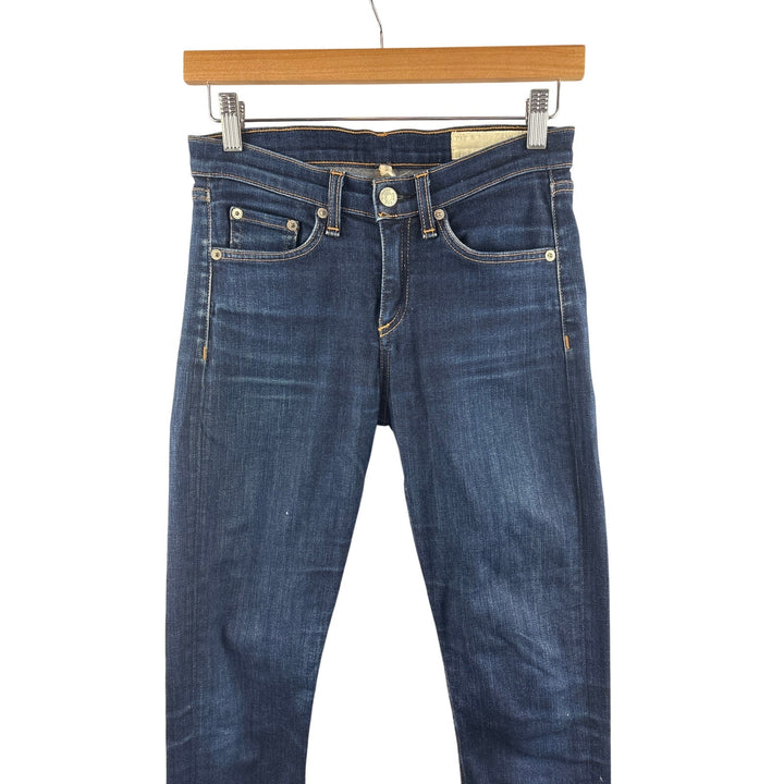 Women’s Rag & Bone Size 26 Dark Washed Blue High Waist Skinny Jeans