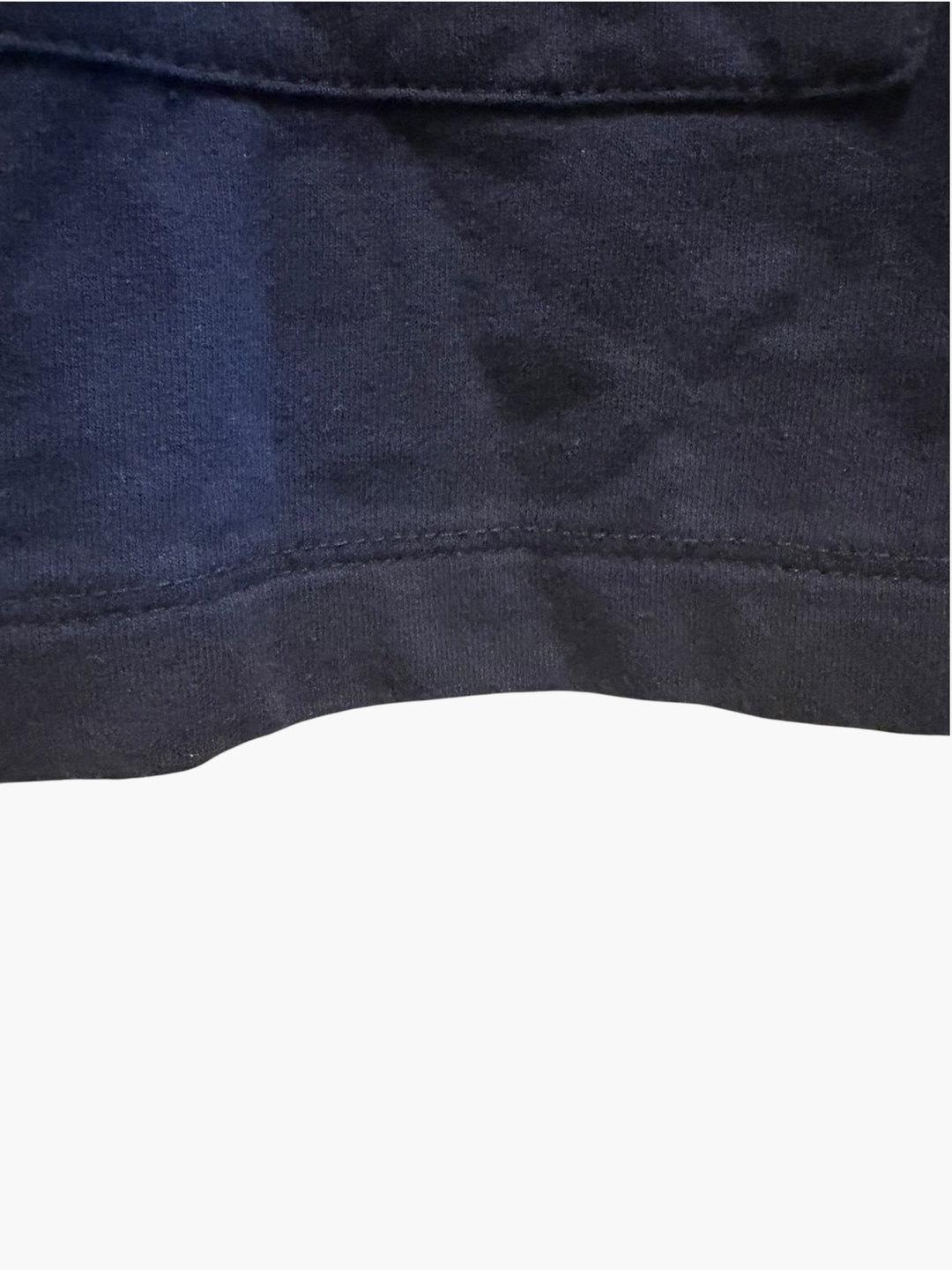 D And Co Active Navy Floral Lined Full Zip Hoodie XXS Cotton