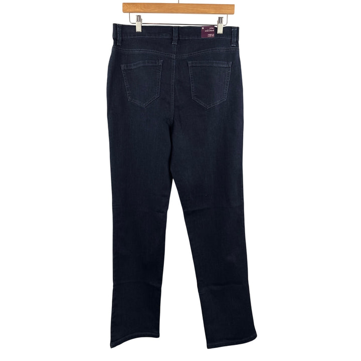 Women’s Gloria Vanderbilt Size 12 Dark Blue Tapered Leg Jeans