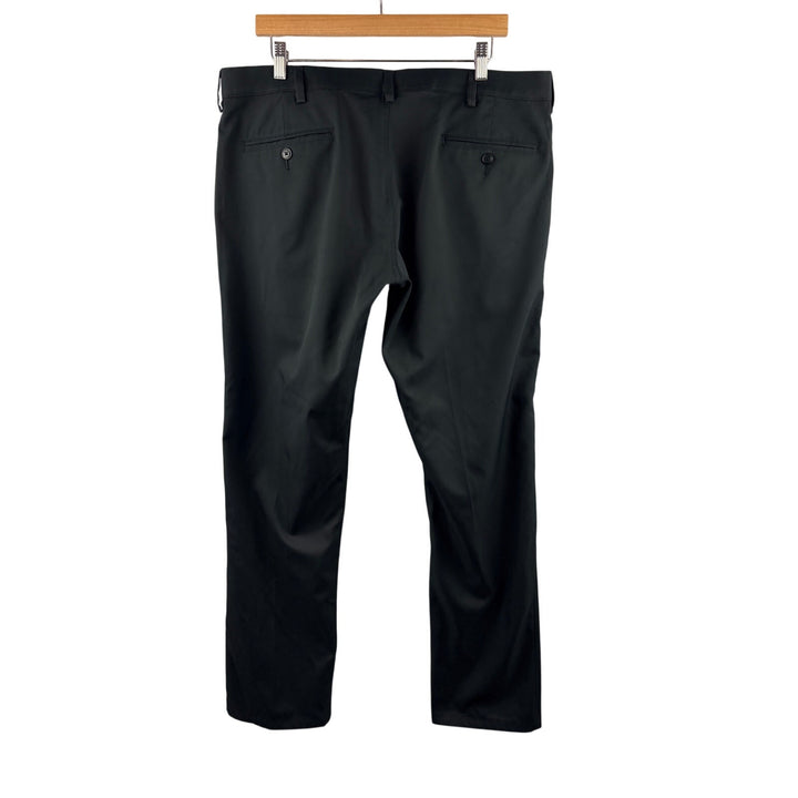 Men’s Reaction Kennet Cole Size 38/32 Black Slacks