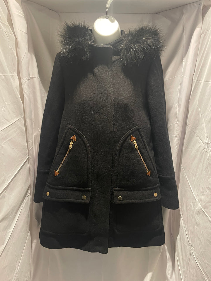 J. Crew Chateau Parka in Italian Stadium - Cloth Wool by Italy’s Nelly Gori mill.