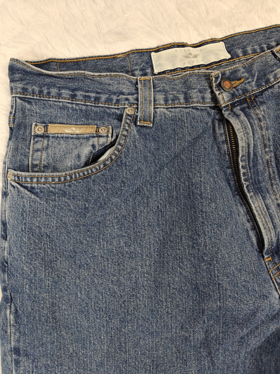 Mens Natural Issue Jeans Medium Blue Size 36x30