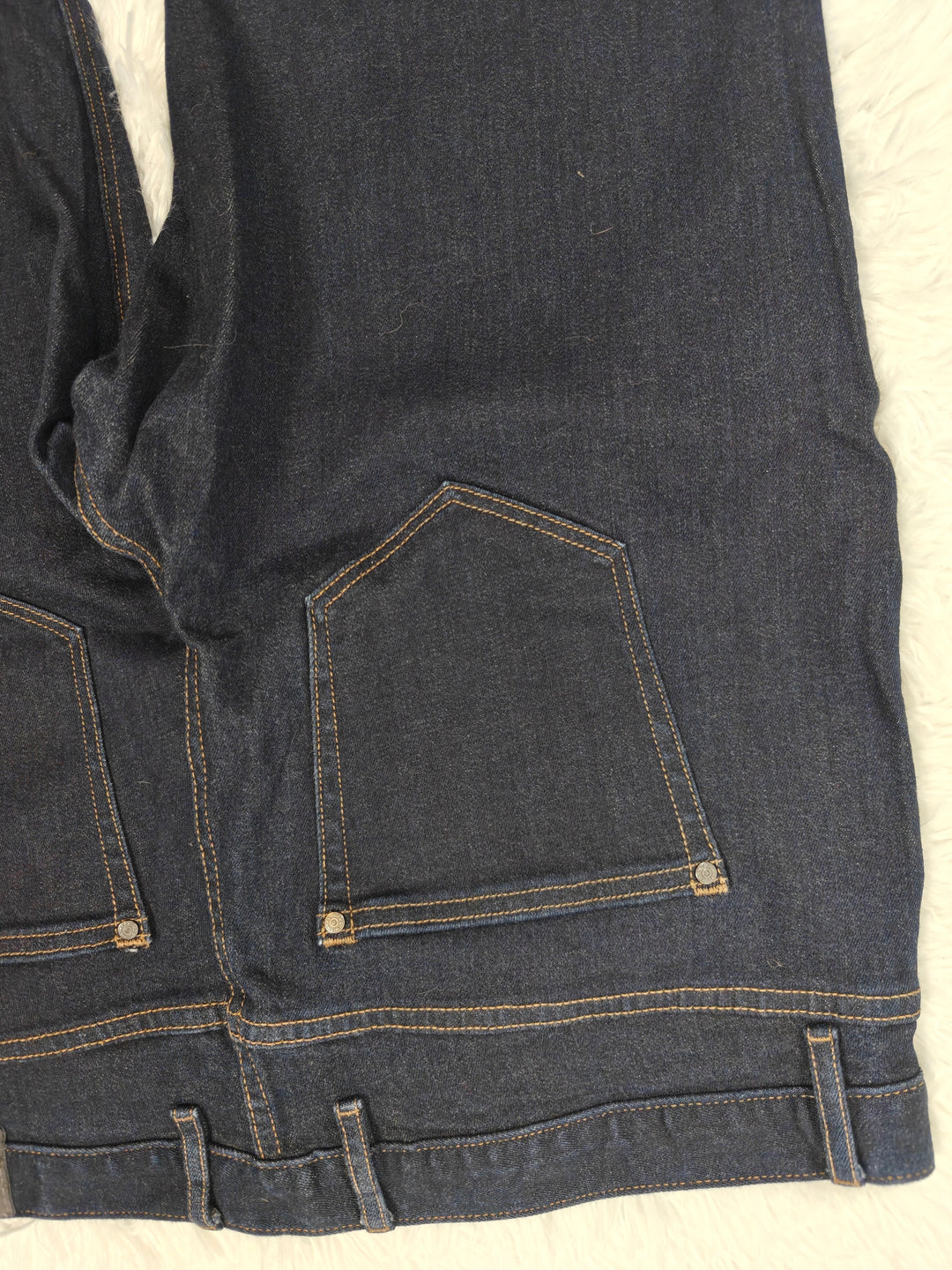 Mens Michael Kors Parker Slim Fit Jeans Dark Blue Size 36x30