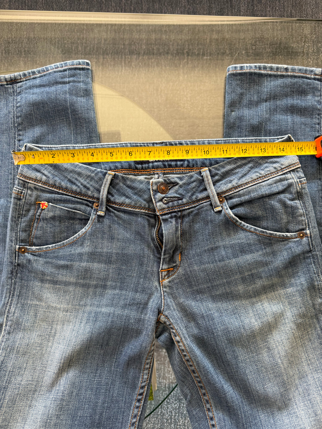Hudson Medium Wash Skinny Jeans Size 27