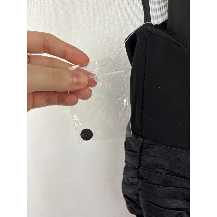 Women’s Style&Co. Size 6 Black Halter Cocktail Dress