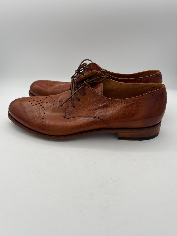 Women’s Pantanetti Size 10 Brown Leather Dress Shoes