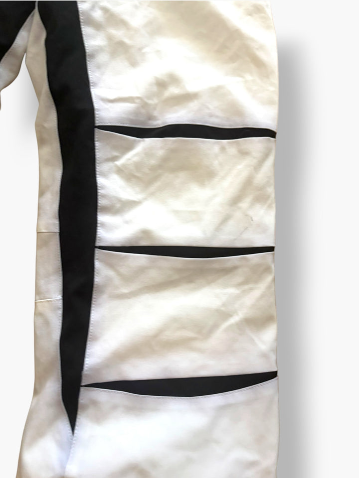 Forever 21 Y2K Black White Ski Pants Skinny Fit Winter Sportswear Small