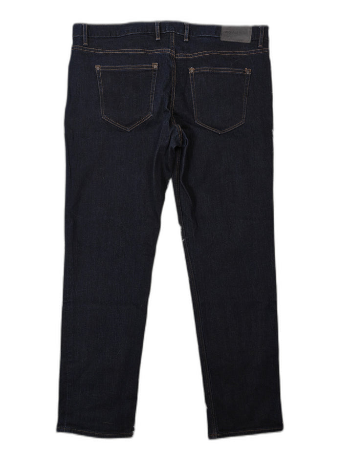 Mens Michael Kors Parker Slim Fit Jeans Dark Blue Size 36x30
