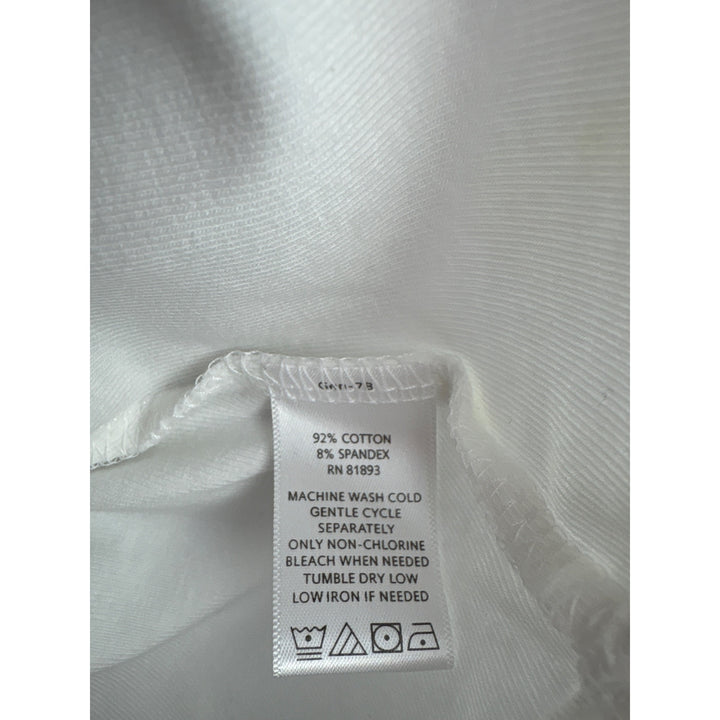 Motto Essentials White V-Neck T-Shirt XXS