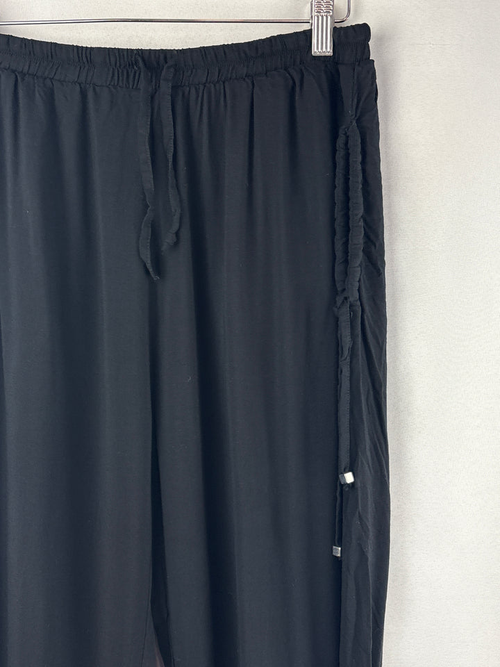 Women’s Buddha Pants Small Black Harem Joggers