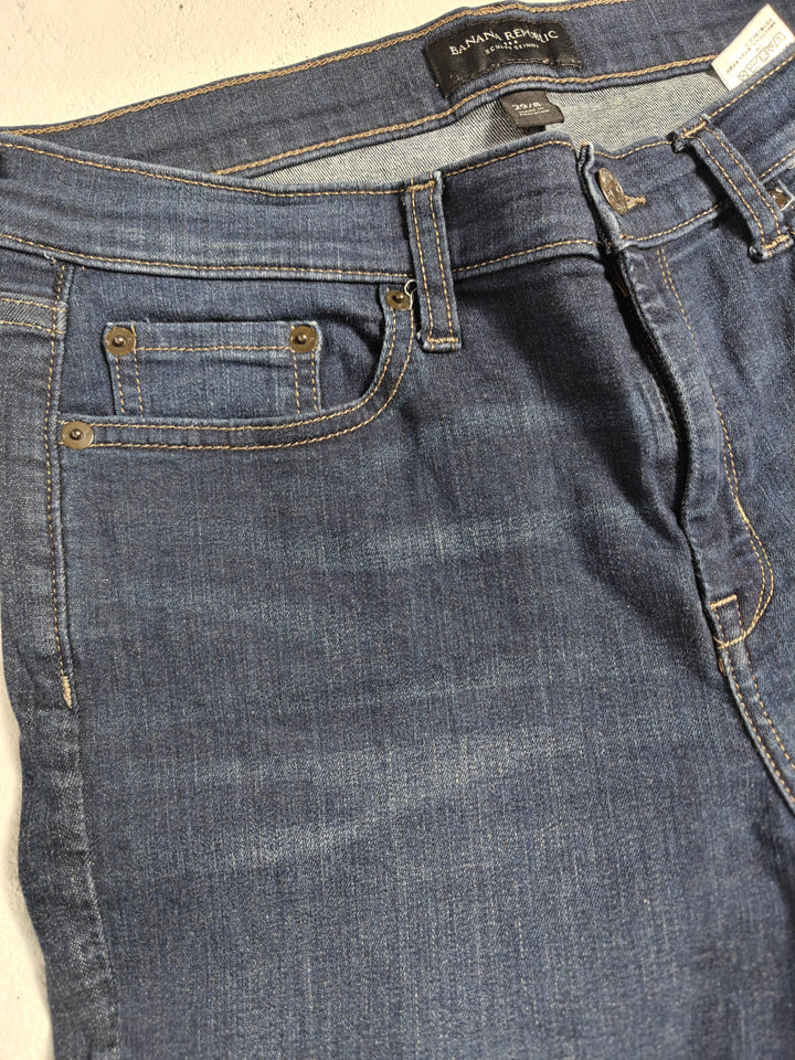 Womens Banana Republic Sculpt Skinny Jeans Blue Size 29/8