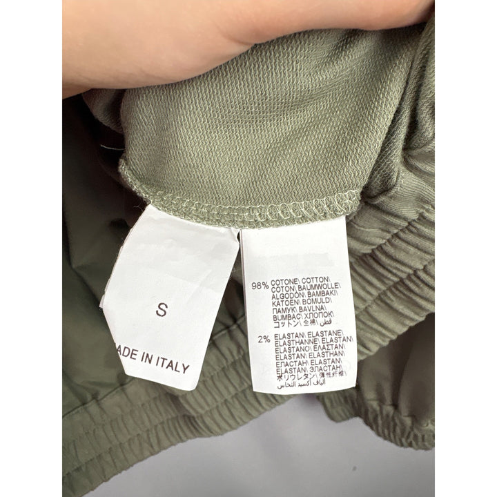 Women’s Brunello Cucinelli Small Olive Green Zip-Up Hoodie
