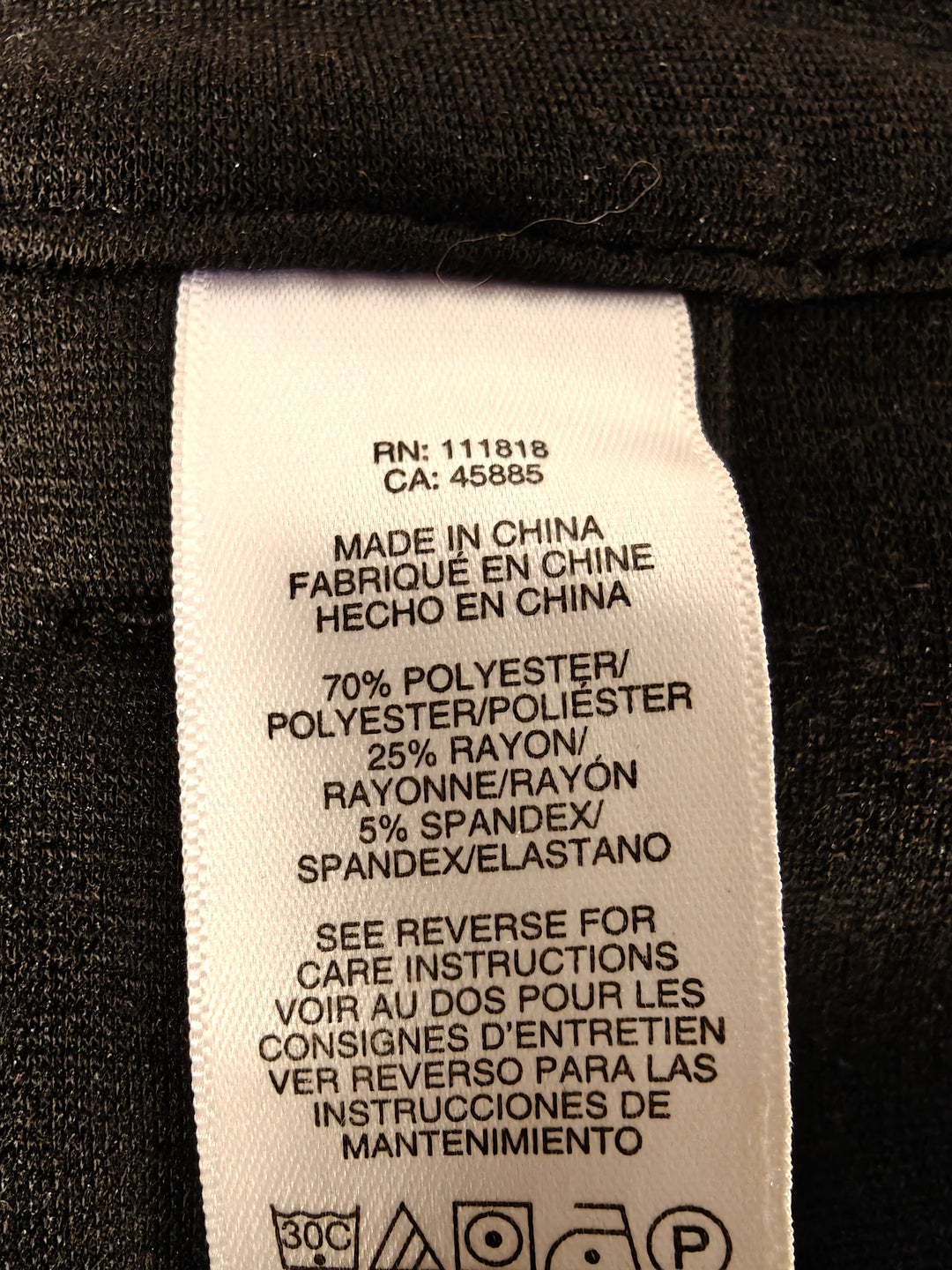 Womens Michael Michael Kors Skinny Pants Black Size 14