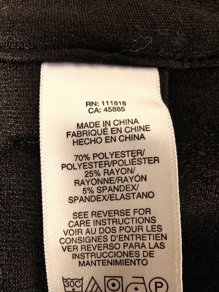 Womens Michael Michael Kors Skinny Pants Black Size 14