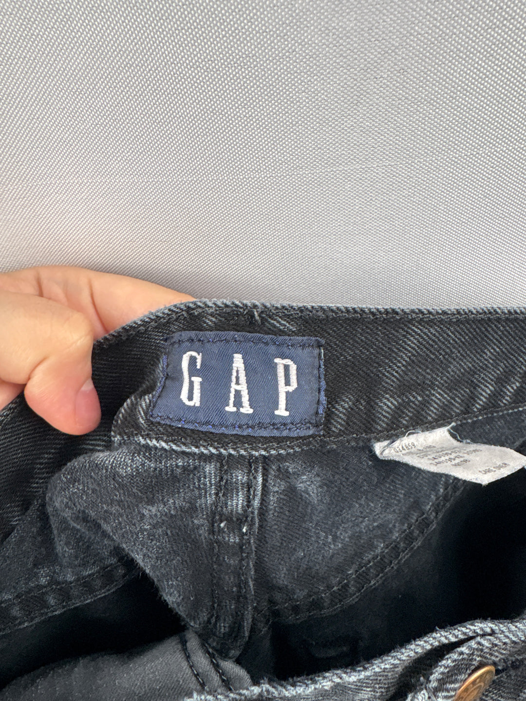 Women’s GAP Size 8 Black Straight Leg Jeans