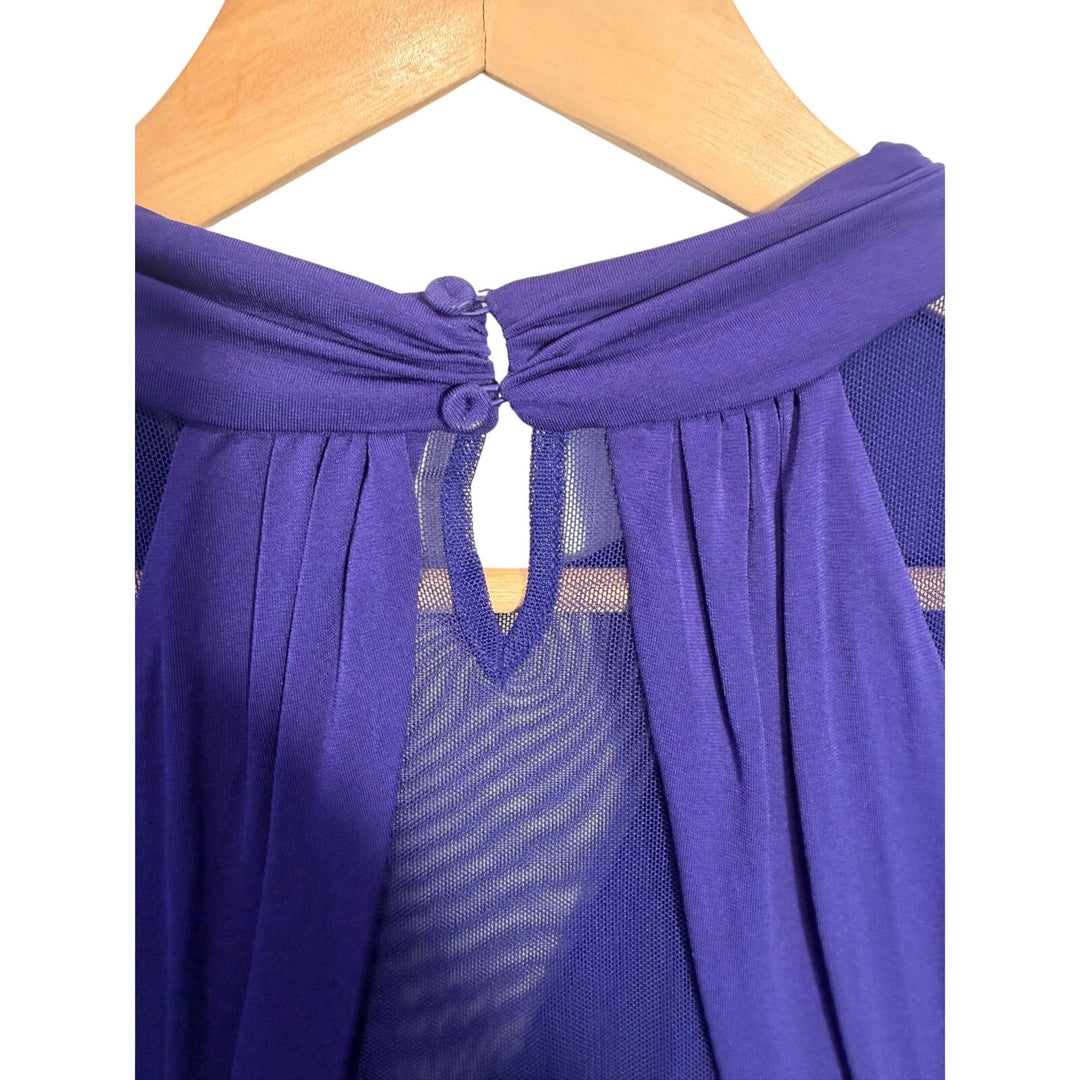 BCBG Maxazria Deep Regal Blue Dress Size M