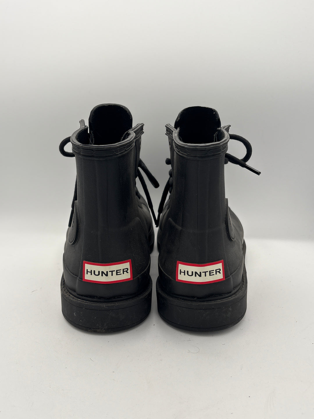 Women’s Hunter Size 10.5 Black Waterproof Ankle Boots