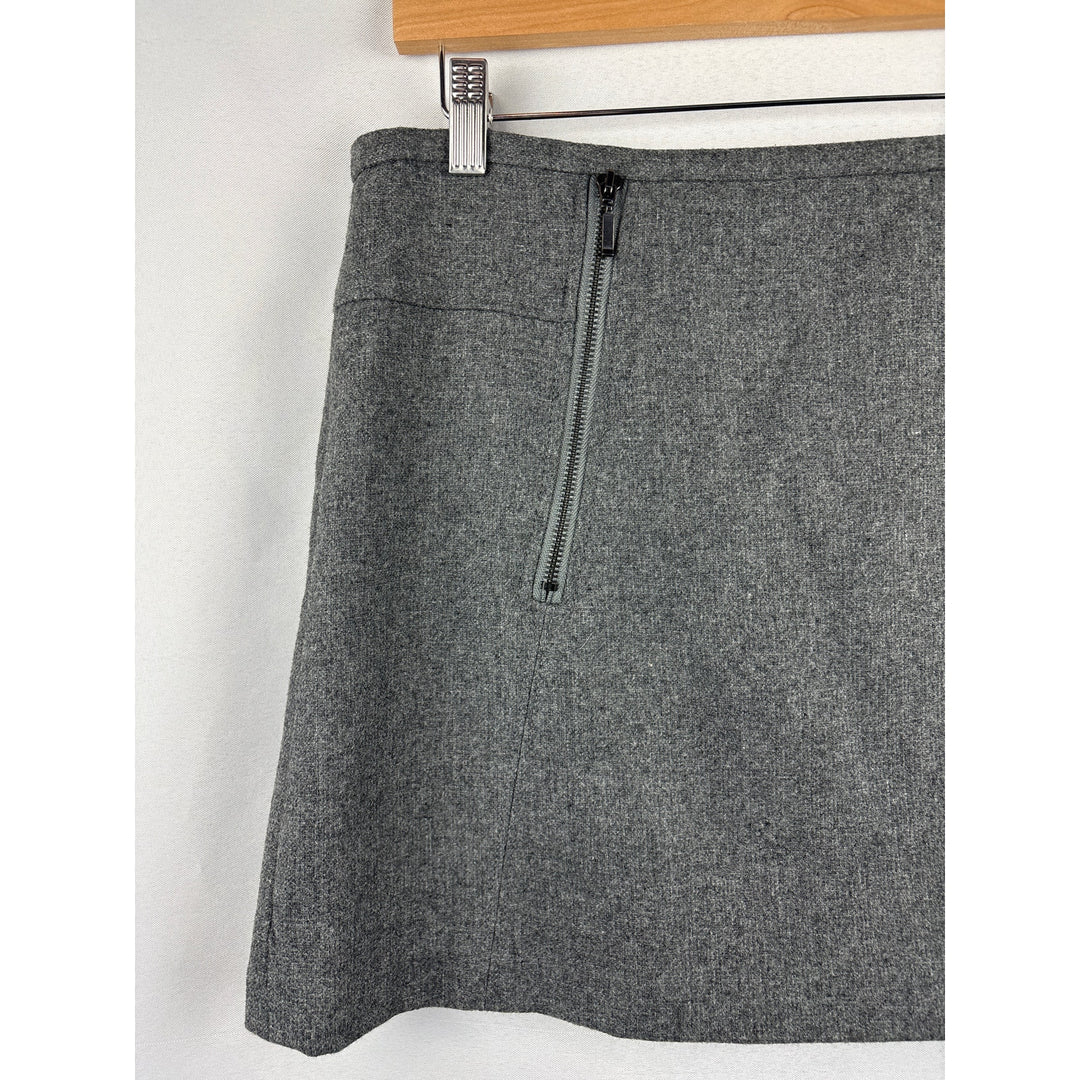 Women’s Kenar Size 6 Dark Grey Mini Pencil Skirt