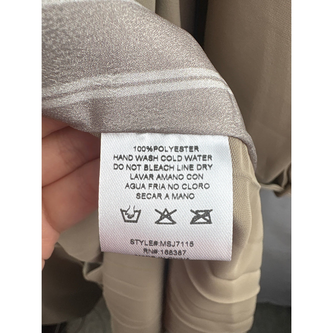 Women’s Mulla Medium Tan Overcoat w/ Detachable Belt