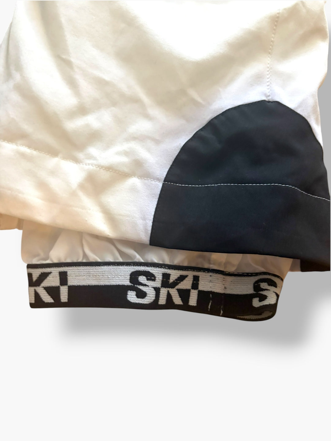 Forever 21 Y2K Black White Ski Pants Skinny Fit Winter Sportswear Small
