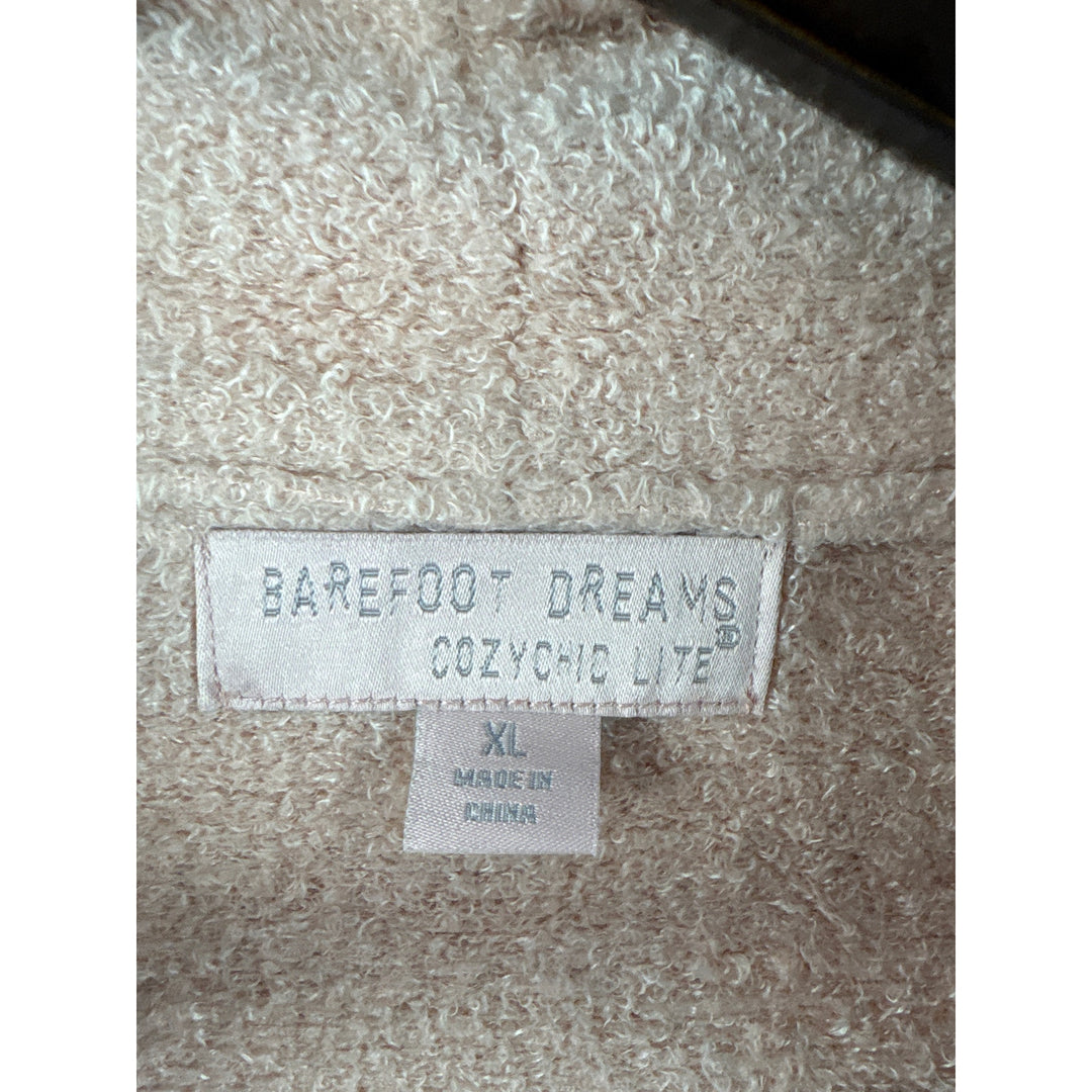 Women’s Barefoot Dreams XL Peachy Nude Plush Cardigan