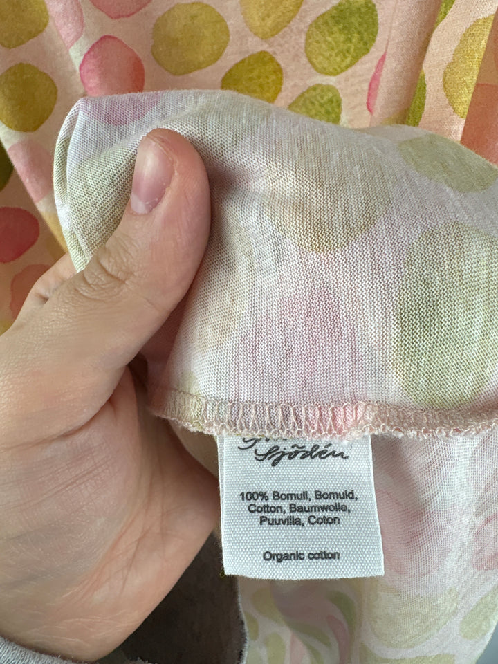 Women’s Gudrun Sjödén Medium Peach Patterned Sleeveless Blouse