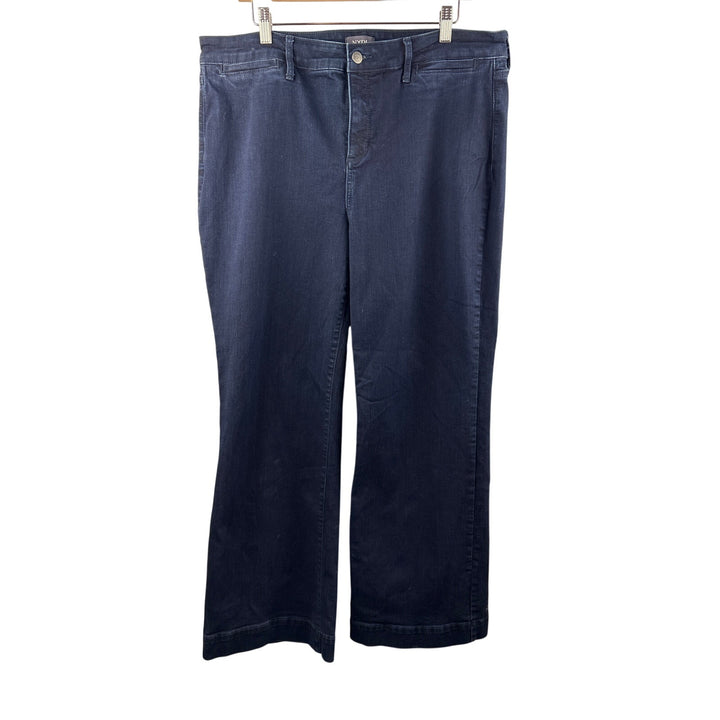 Women’s NYDJ Size 18 Dark Wash Blue Wide Leg Jeans