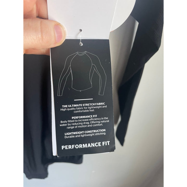 Rip Curl G Bomb Wet Suit Black Mock Neck NWT UPF 50+ Performance Fit Swim LA 6