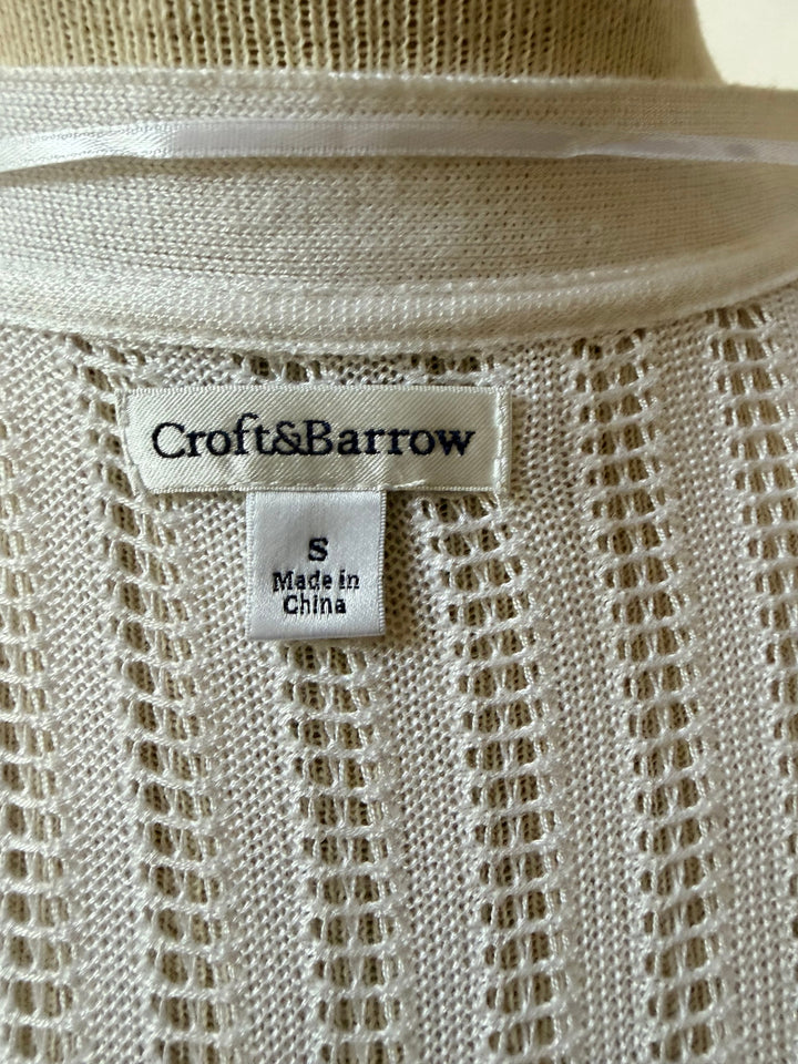 Womens Lightweight Sheer Rayon Cardigan by Croft &amp; Barrow Size S