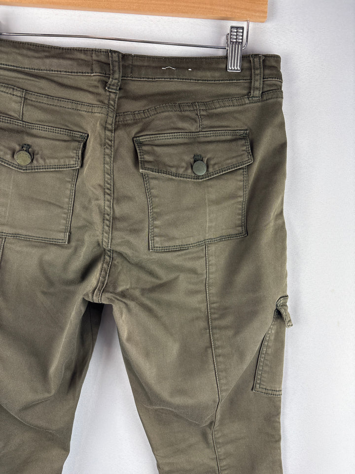 Women’s Caslon Size 28 Dark Olive Green Cargo Skinny Jeans