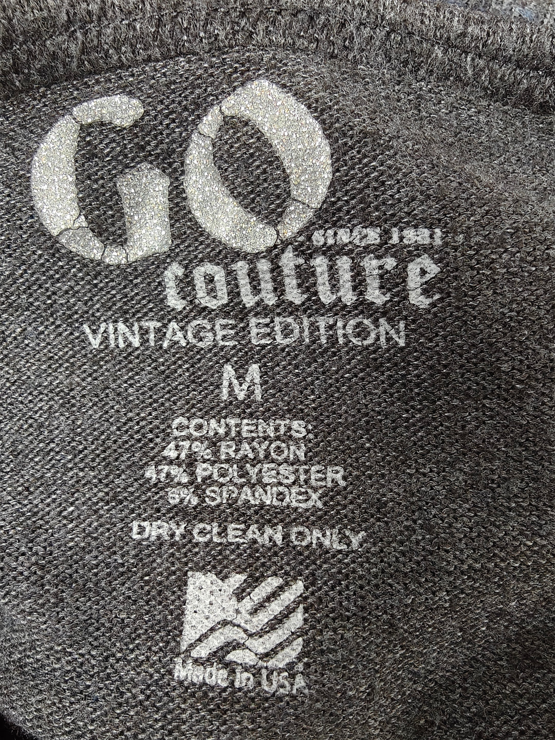 Women’s Go Couture Camo Tunic Sweater Blue Gray Size Medium