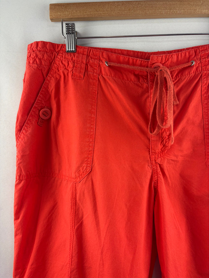 Women’s Faded Glory Size 14 Blood Orange Capris