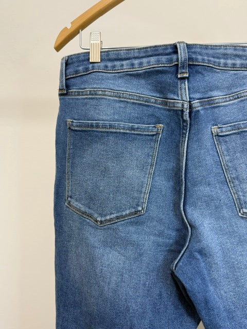 LC Lauren Conrad Skinny Jeans Distressed Raw Hem Sz14